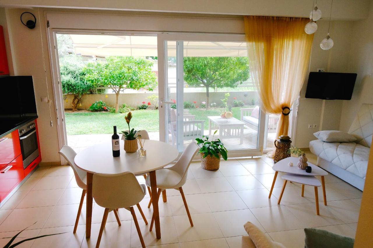 Oasis Garden House Daire Nea Iraklitsa Dış mekan fotoğraf