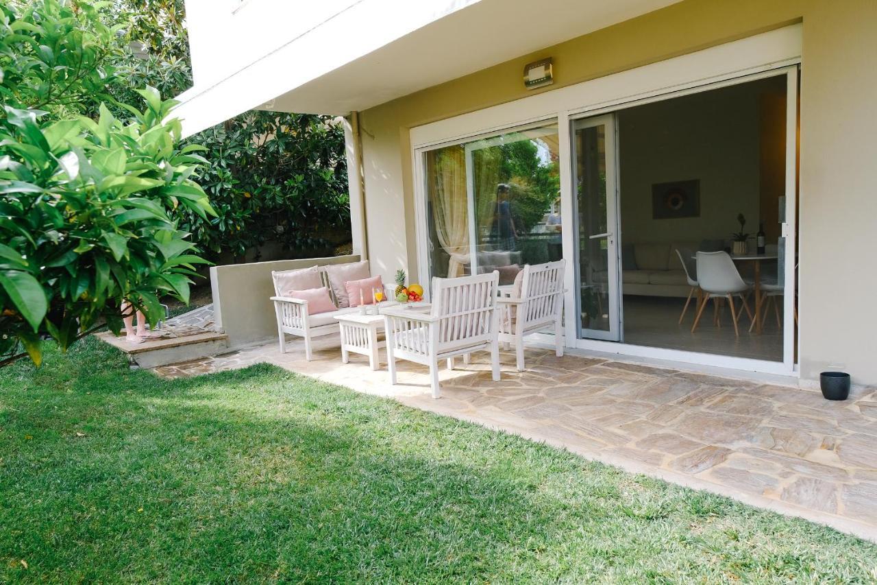 Oasis Garden House Daire Nea Iraklitsa Dış mekan fotoğraf